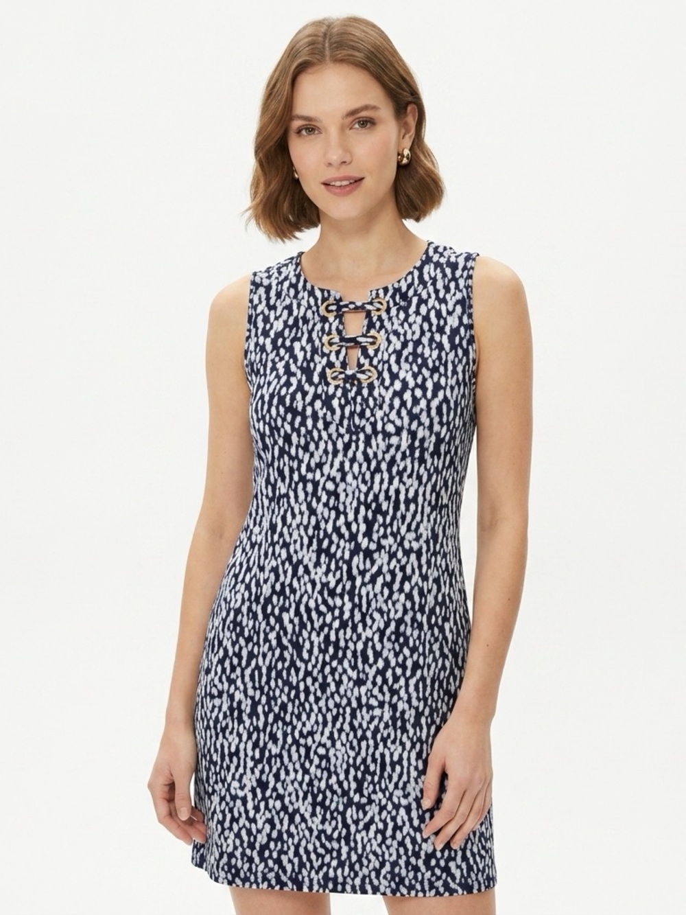 Michael Kors Navy and White  Dress (size -XS)